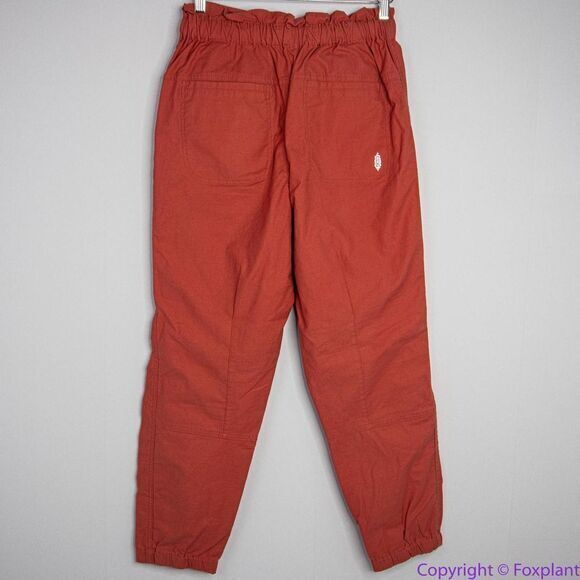 NEW Free People X FP Movement Spring Trekker Pants in Hot Sauce Size S - Picture 7 of 14